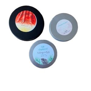 Luxurious Scented Moisturizer Set - Black, Silver, Blue